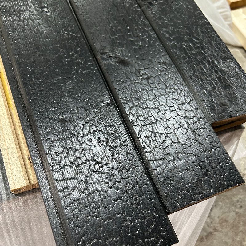 Panneaux muraux Shou Sugi Ban