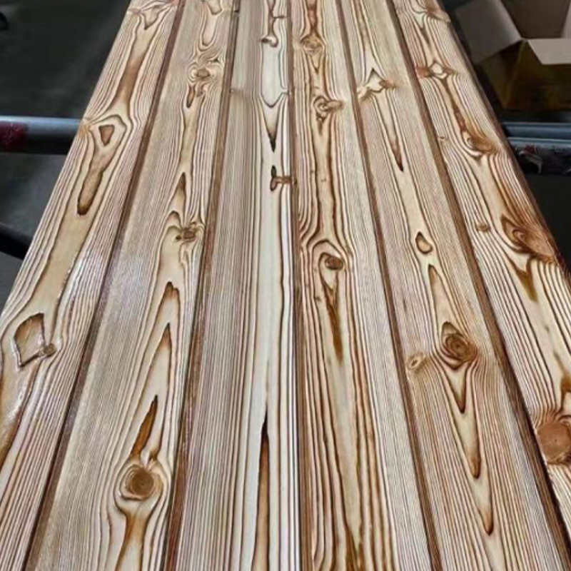 Panneaux muraux en bois carbonisé Panneaux muraux en bois carbonisé