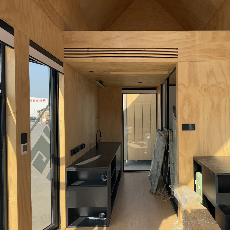 Maison de vacances préfabriquée en bois Maison de vacances préfabriquée en bois