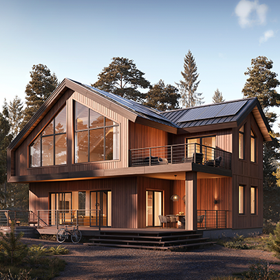 Maison en bois