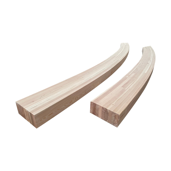 Bois lamellé courbé